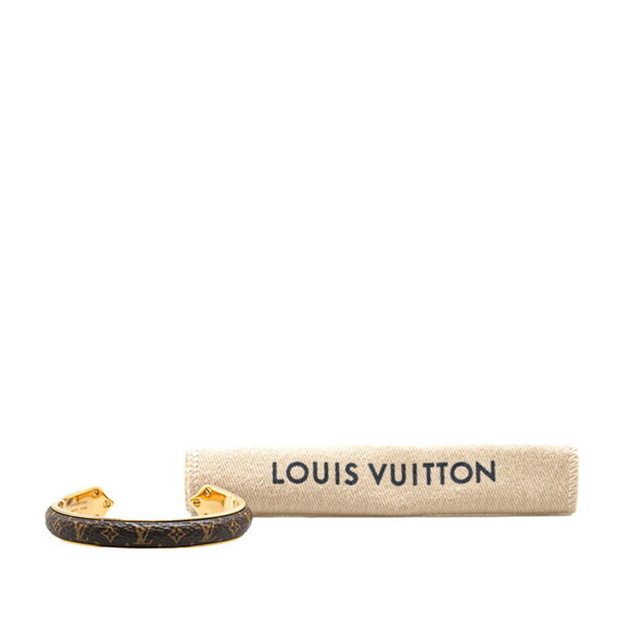 LOUIS VUITTON Brown Monogram Bracelet - Picture 6 of 6